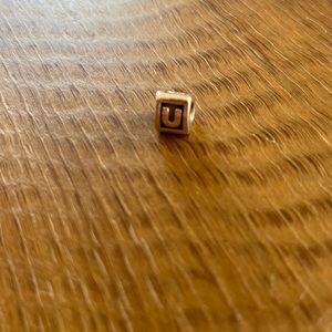 Pandora “U” charm